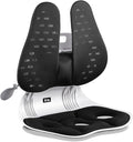 ZZWS Ergonomic Back Support for Office Chair, Foldable Lumbar Support Posture Corrector for Women, for Good Posture Correction, Lumbar Suppor for Floor Seat, Perfect for Home, Work, Office