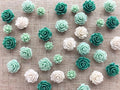 24Pcs Decorative Pushpins,Cork Board Tacks,Bulletin Board Tacks,Thumb Tack Decorative for CorkBoard, Office Organization or Home, Green