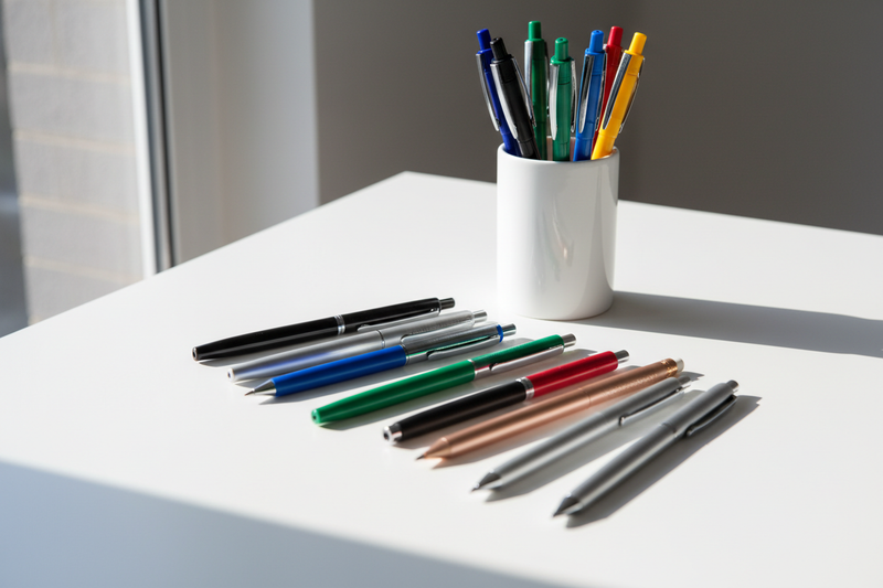 Smooth Writing Pens & Pencils

Description: Experience effortless writing with DeskJoy’s collection of pens and pencils. From classic ballpoints to gel pens and mechanical pencils, our supplies are designed for comfort, precision, and long-lasting performance. (make it real photo)